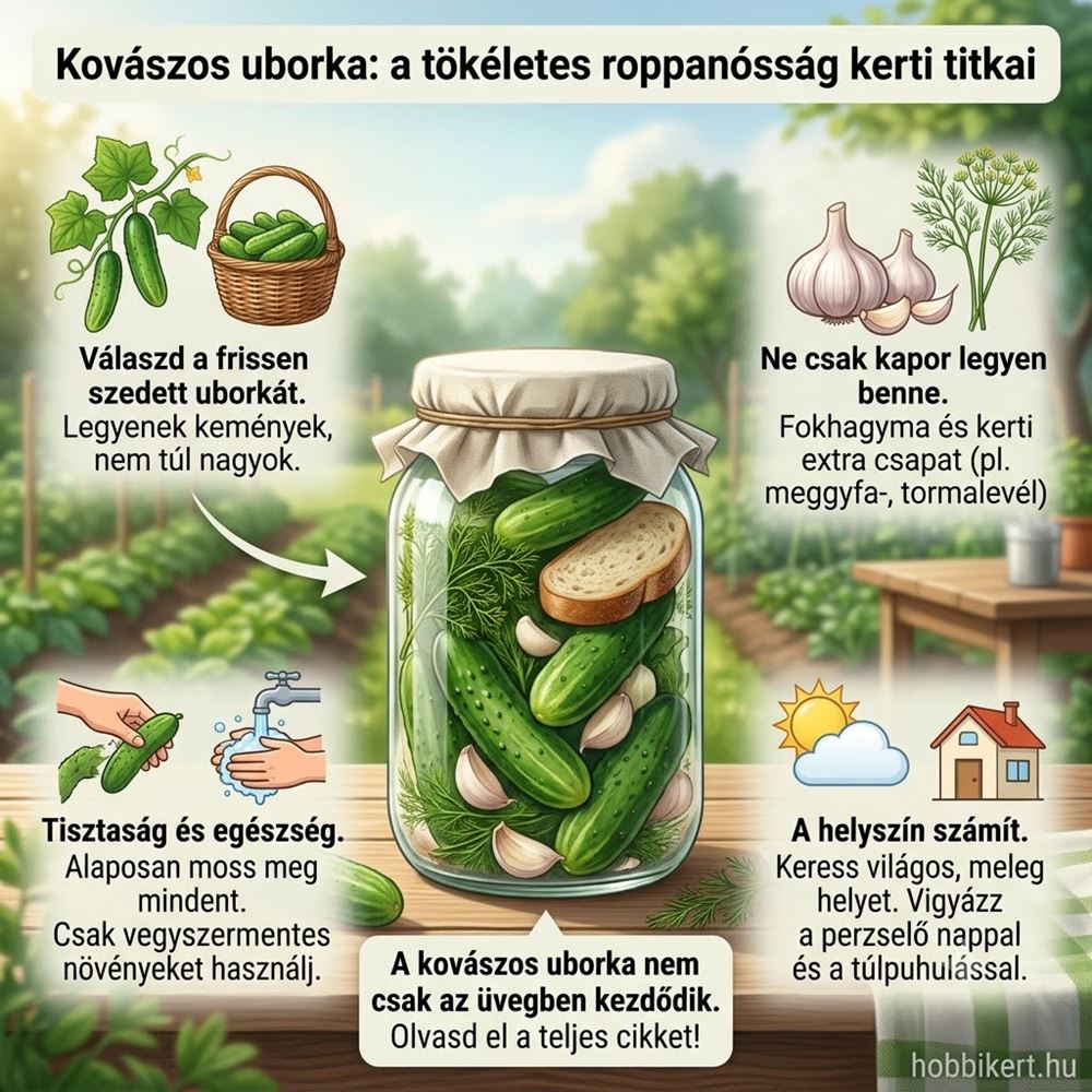A kovászos uborka titka