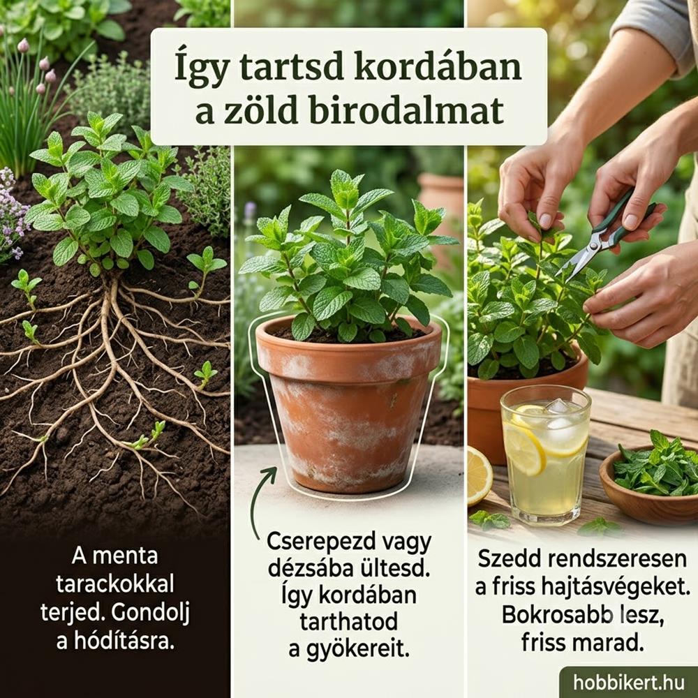Így tartsd kordában a mentát