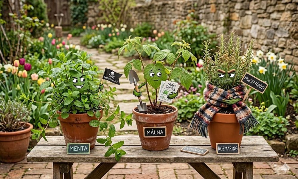 Menta, málna, rozmaring: 3 növény, ami tavasszal vagy meglódul, vagy megsértődik