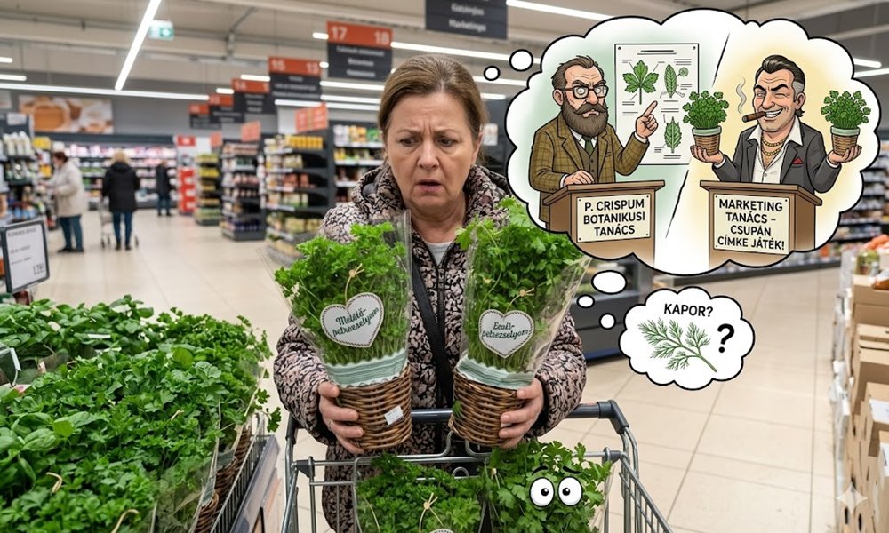 Metélőpetrezselyem vagy levélpetrezselyem? Tényleg van különbség, vagy csak ügyes bolti címkézés az egész?