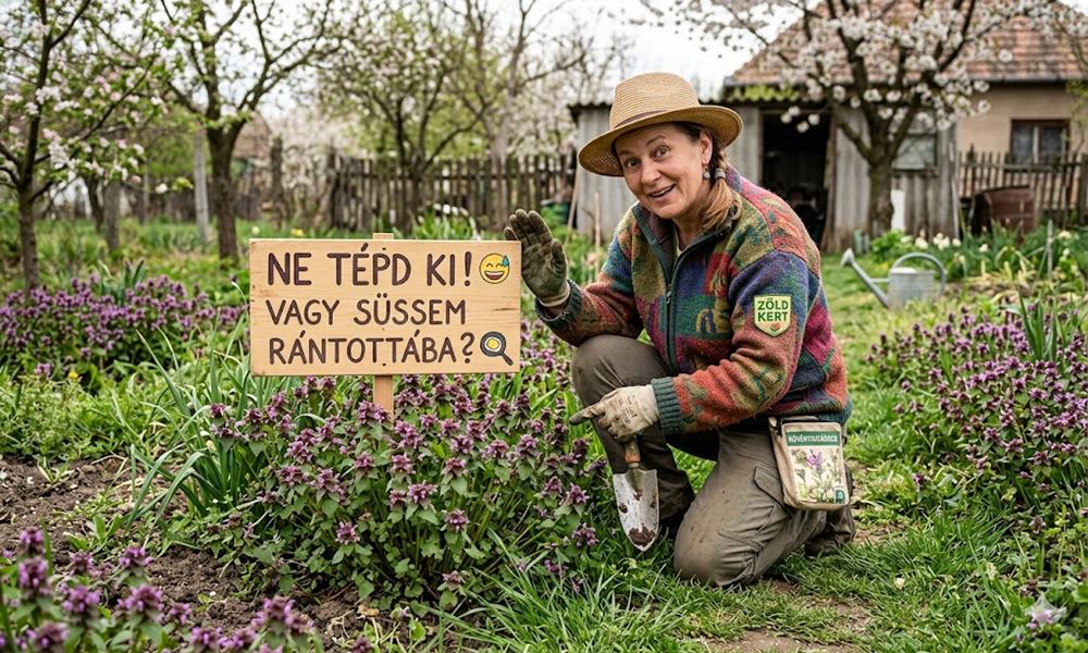 Tele van a kert piros árvacsalánnal? Ne tépd ki, amíg ezt nem tudod róla