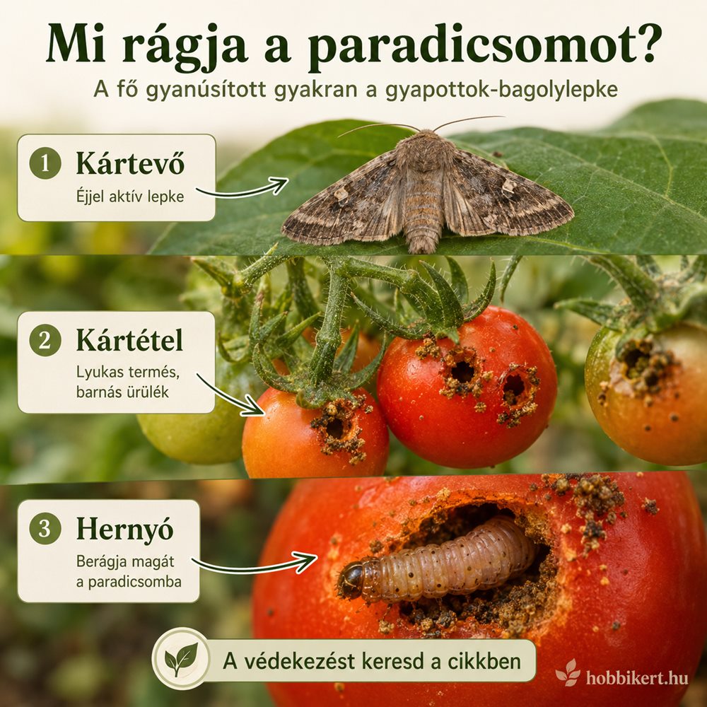 Lyukas a paradicsom, mi rágja?