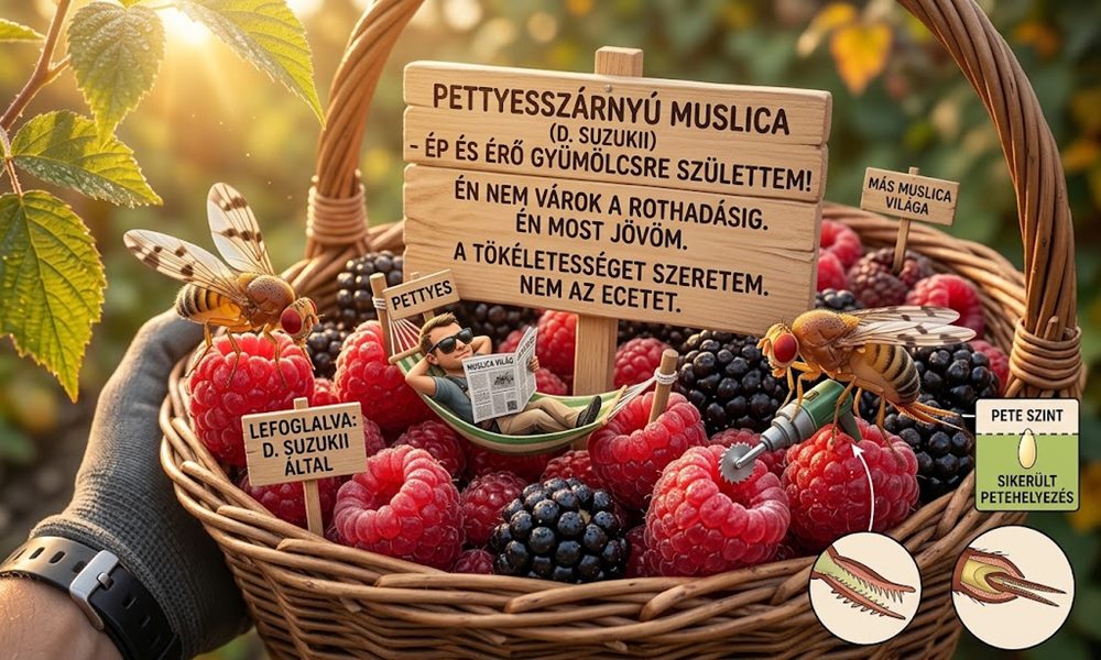 Apró muslicák ülnek az ép gyümölcsön? Nem mindegy, melyik fajjal van dolgunk
