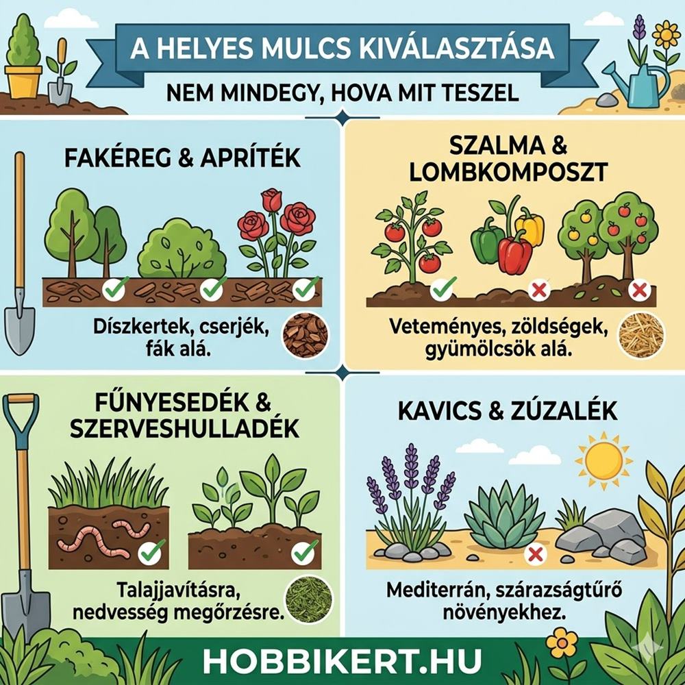 Mulcs, de nem mindegy, milyen