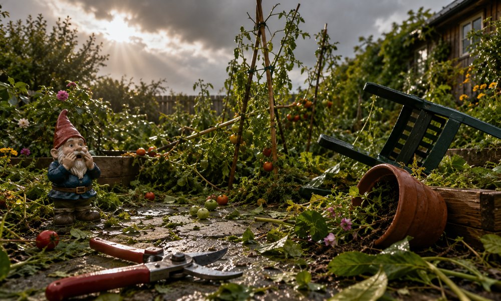 Vihar után ne rohanj metszőollóval a kertbe: ezt tedd az első 24 órában