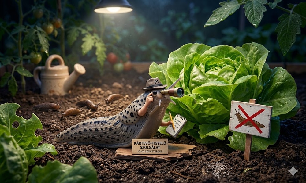 A mintás meztelencsiga nem biztos, hogy kártevő – lehet, hogy épp neked dolgozik