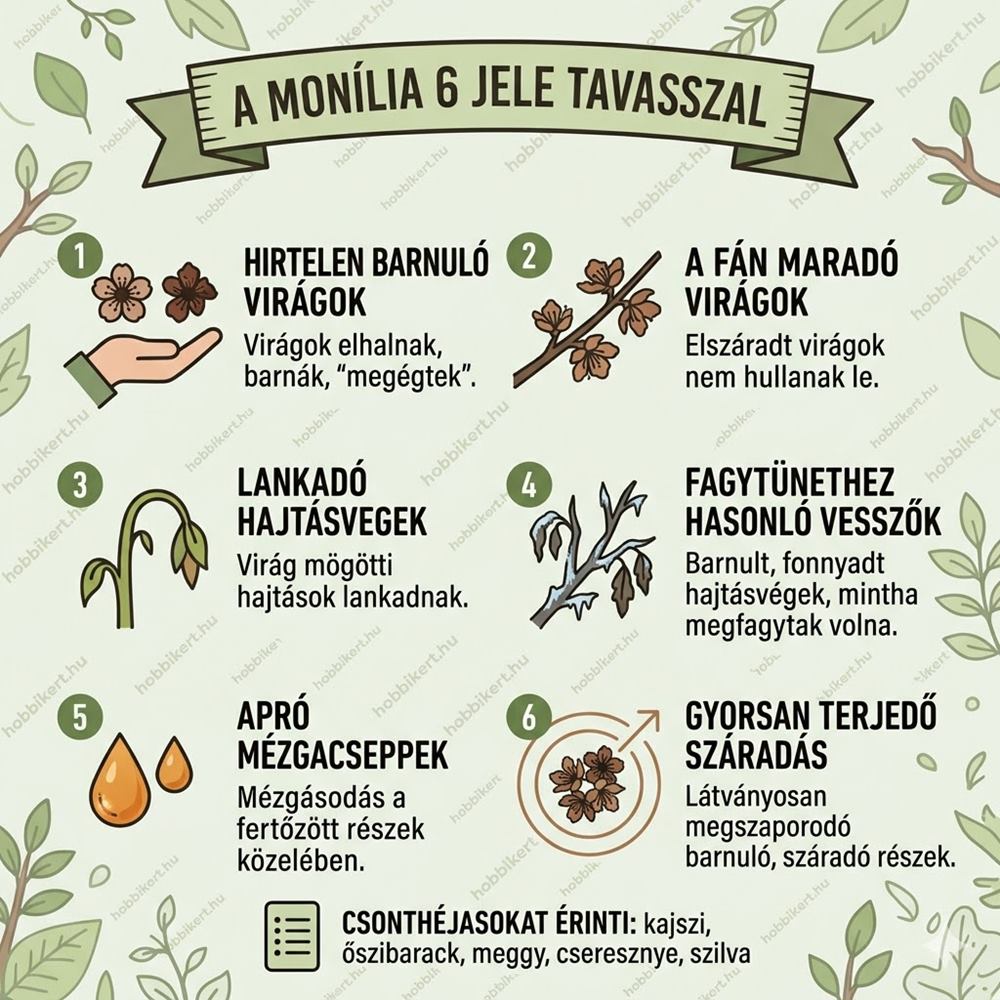 Most indul a monília-szezon