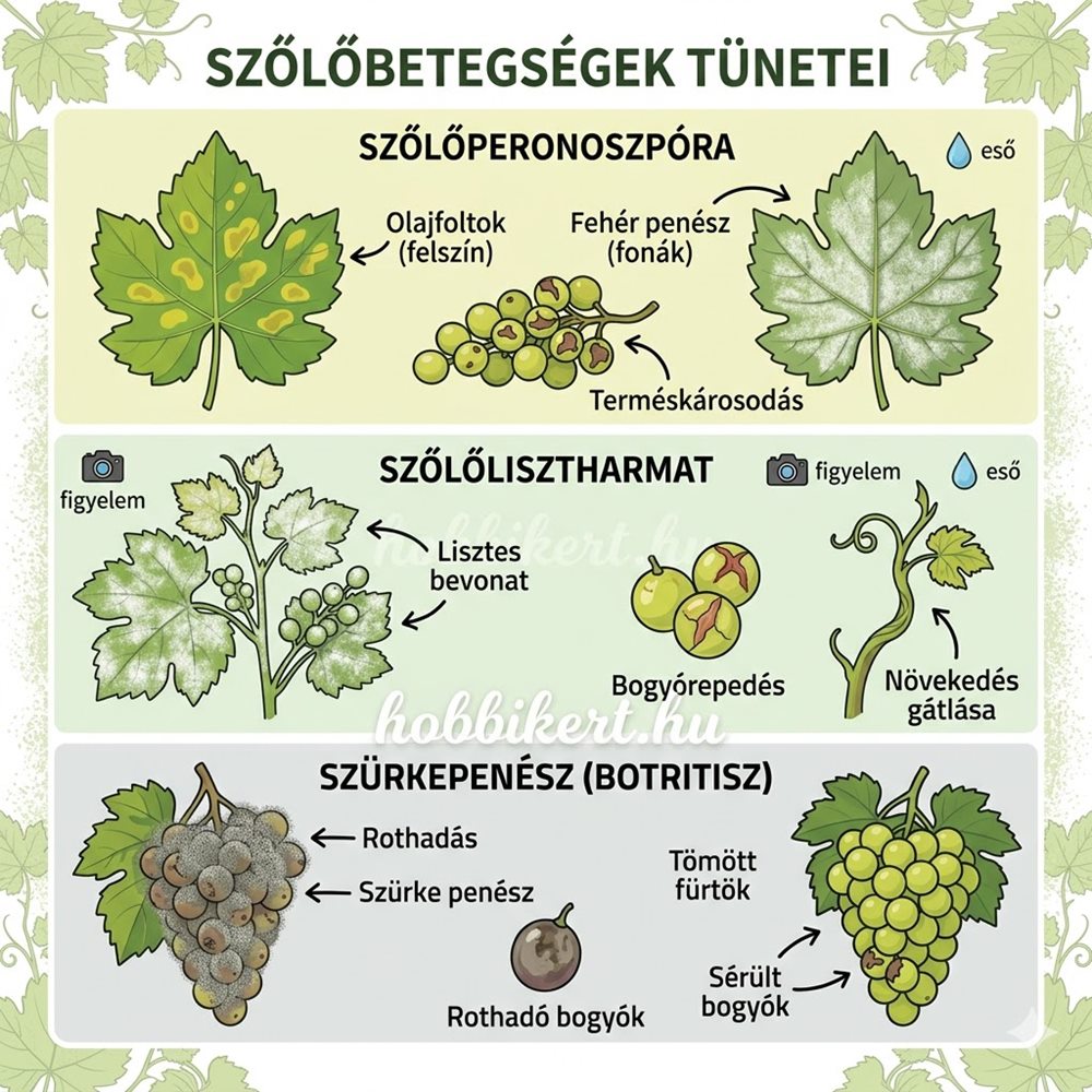 Szőlő betegségek