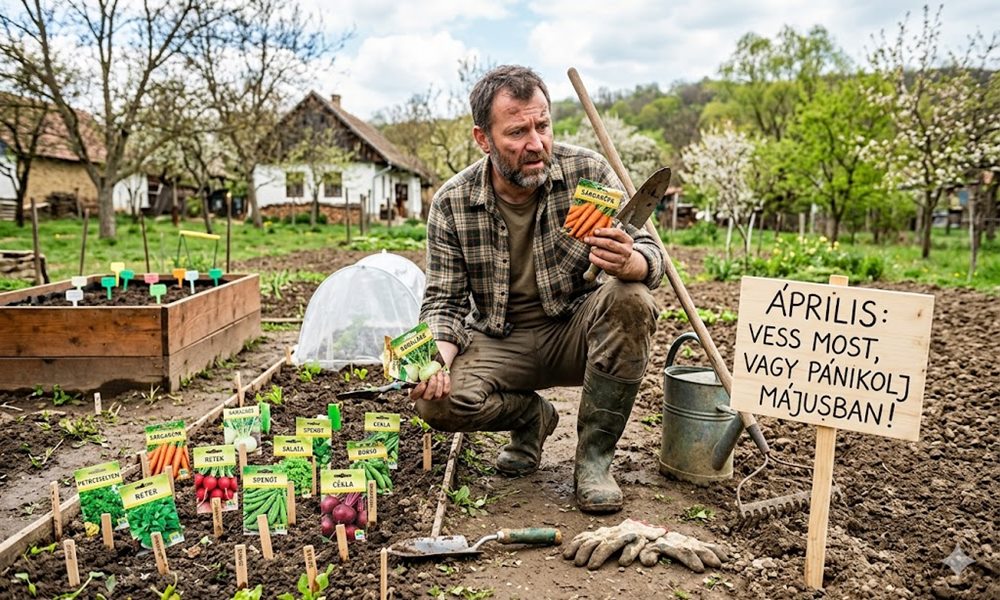 Áprilisi gyorssegély: mit vess most, ha nem akarsz májusban kapkodni?