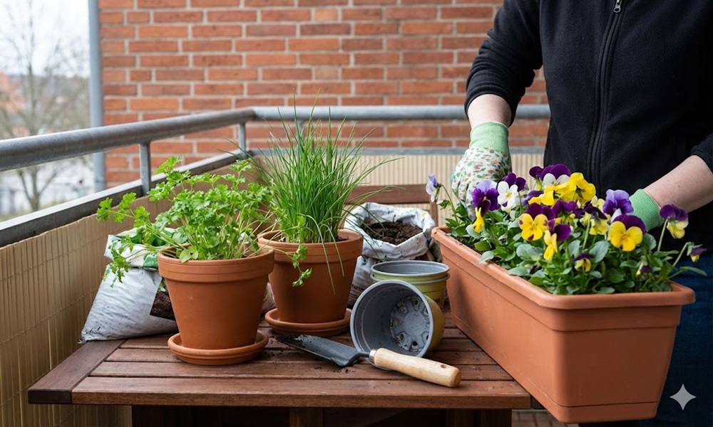 Balkonra készülve – mit érdemes már most elültetni vagy előkészíteni?