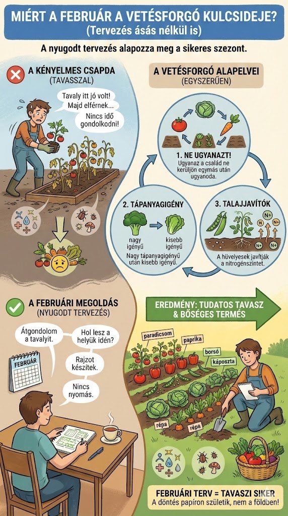 Miért most kell dönteni a vetésforgóról