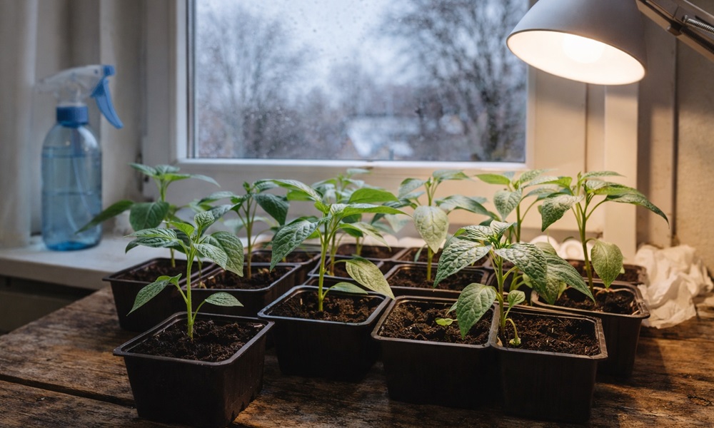 Fényhiány télen: mikor kell valóban pótvilágítás a paprikapalántáknak?