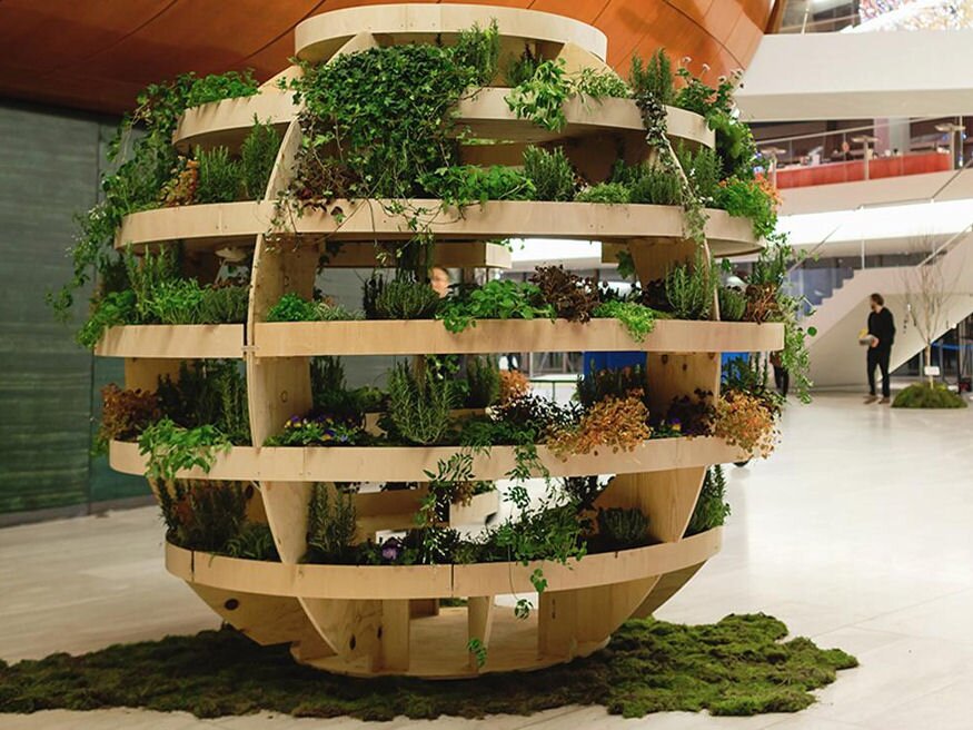 Ikeás zöldségtermesztő gömbkert: rakd össze magad!