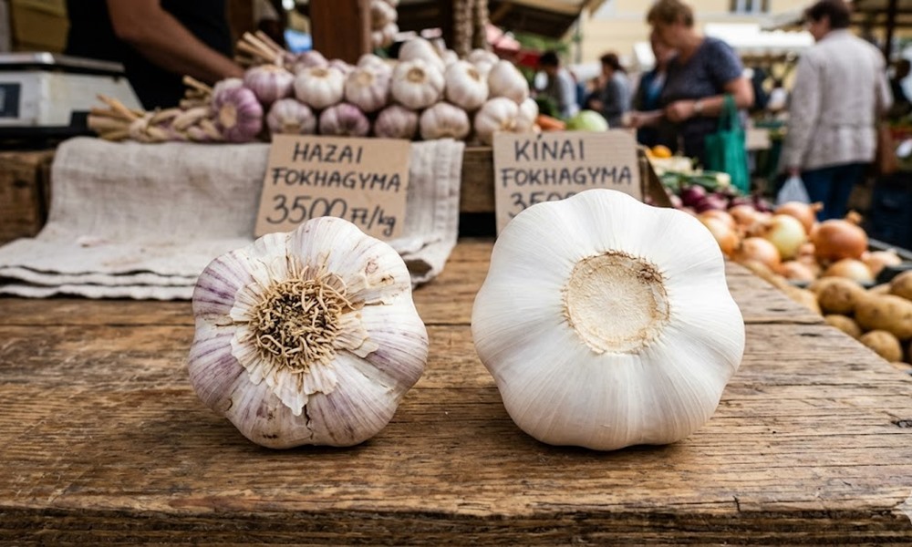 Kínai vagy magyar a fokhagyma? A gyökér, a héj és a legenda nyomában