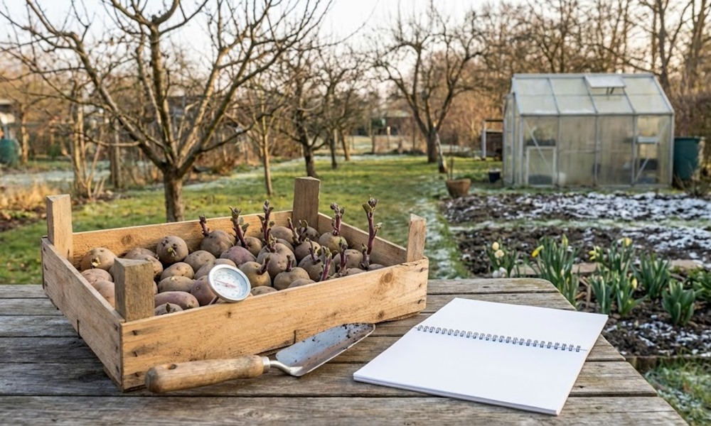 Korai burgonyázás február végén – türelmetlen kertészek kézikönyve