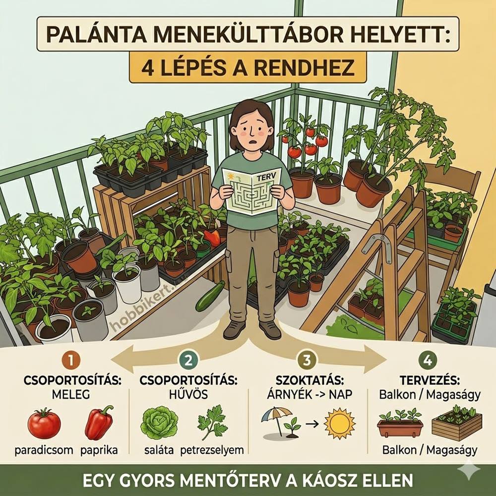 Palántát vettél, de még nincs terved?