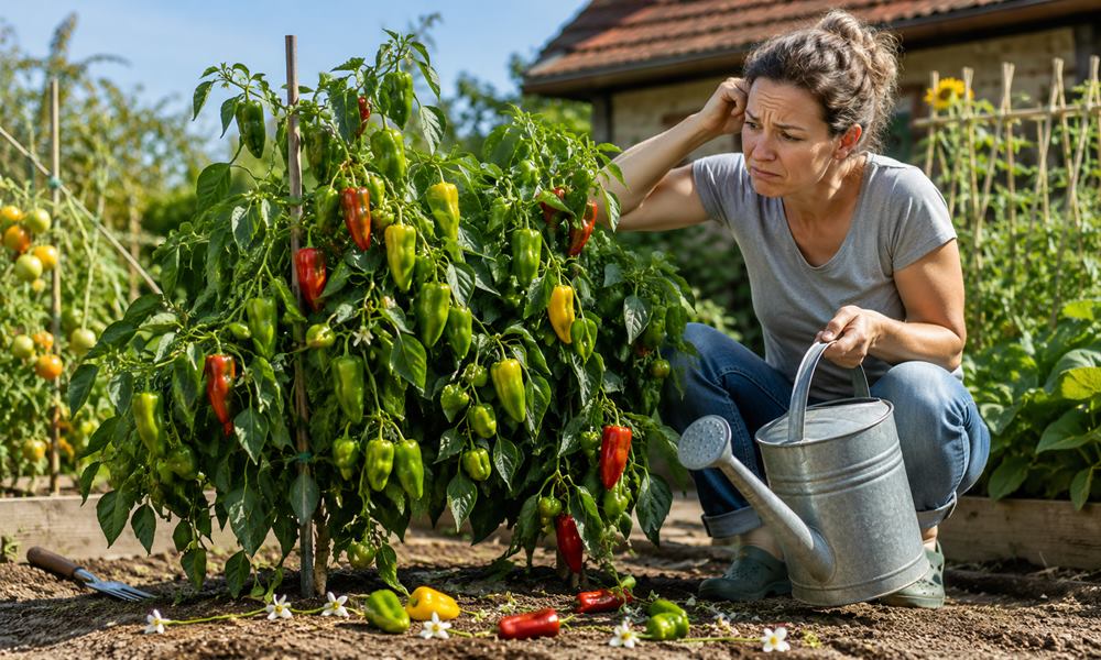 Megállt a paprika növekedése? Július végén ez az 5 hiba dönthet a következő szüretről