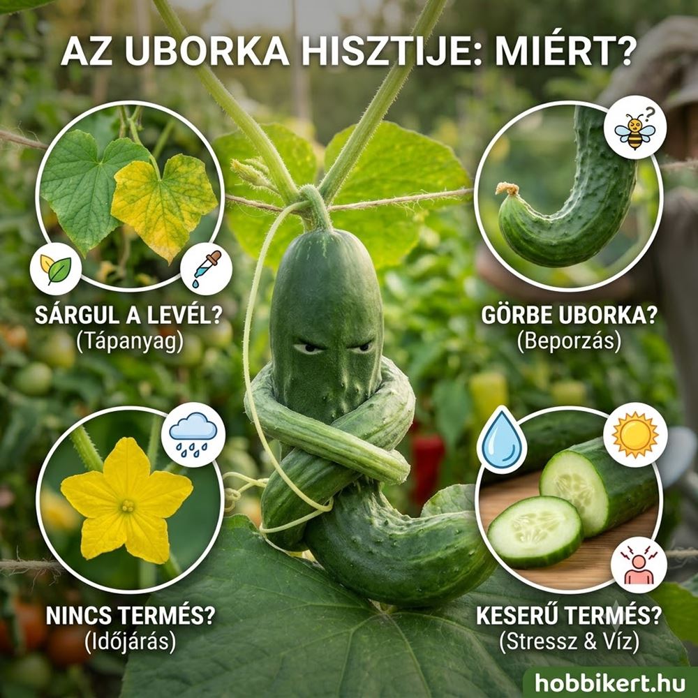 Uborka gondozása júniusban